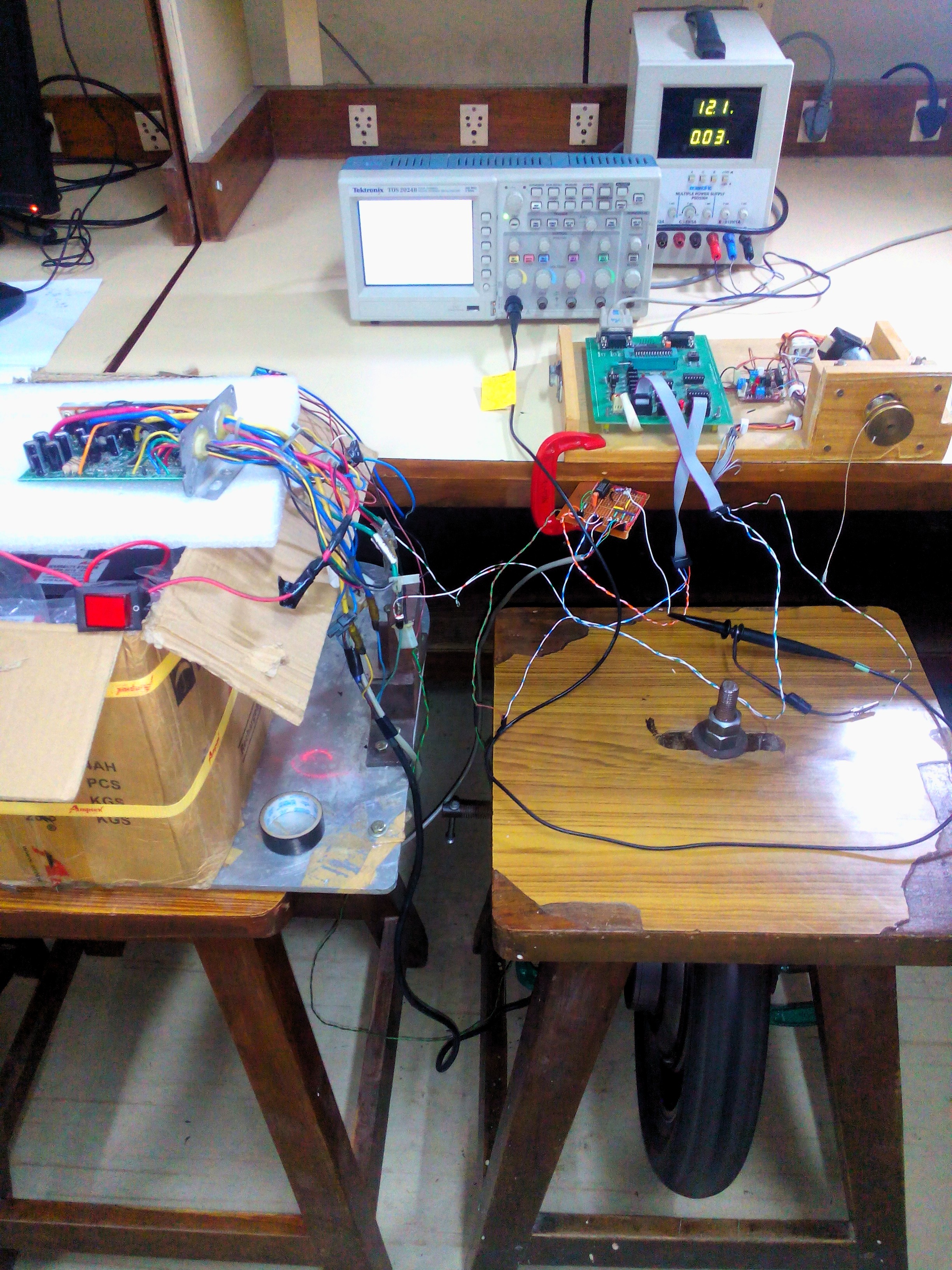 In-Wheel BLDC Motor Control System